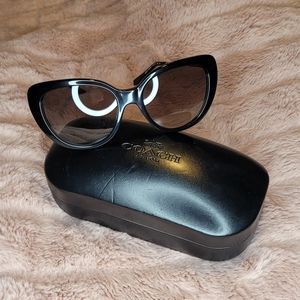 Coach Sunglasses w/ gem stone on arm